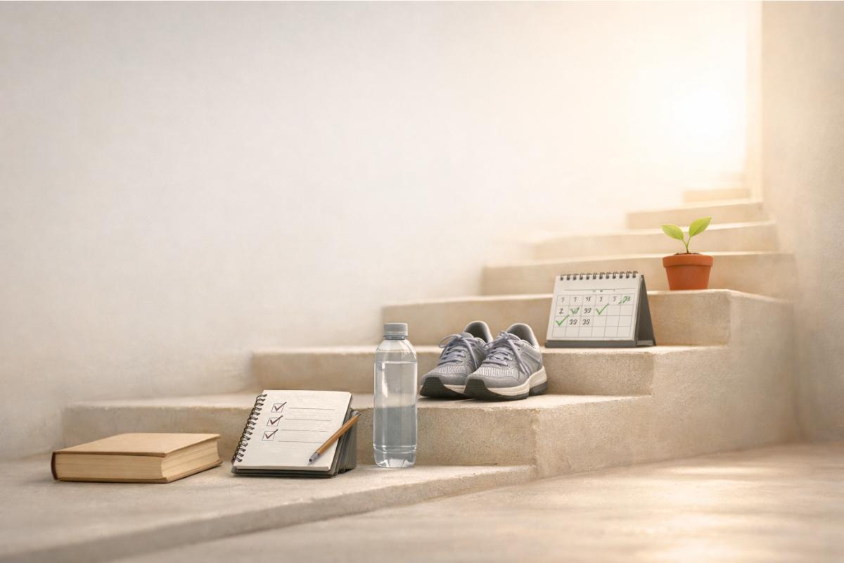 How to build good habits step by step