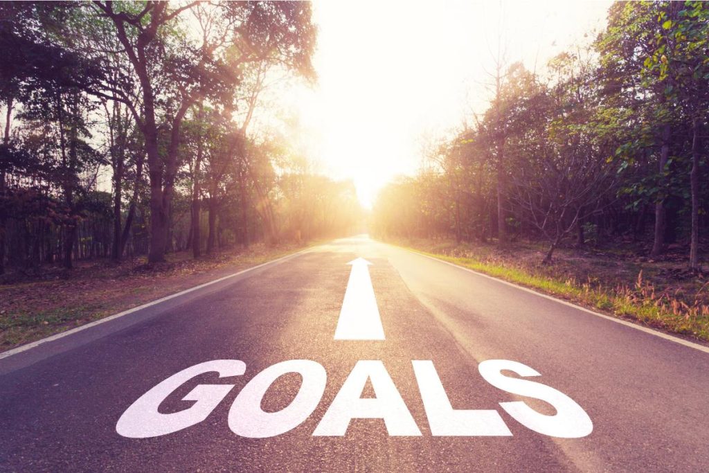 Goals tell you where to go.
